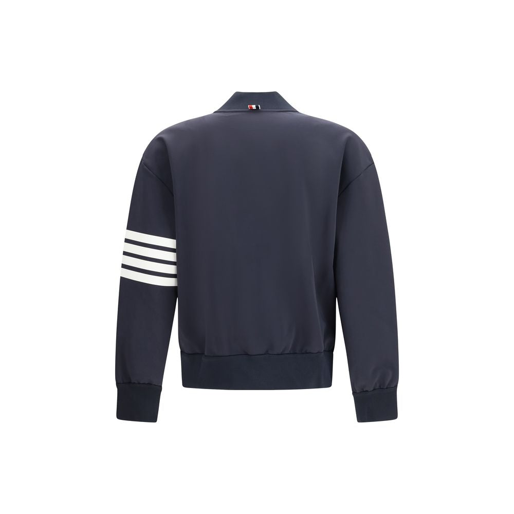 Blue Viscose Bomber - ventzia