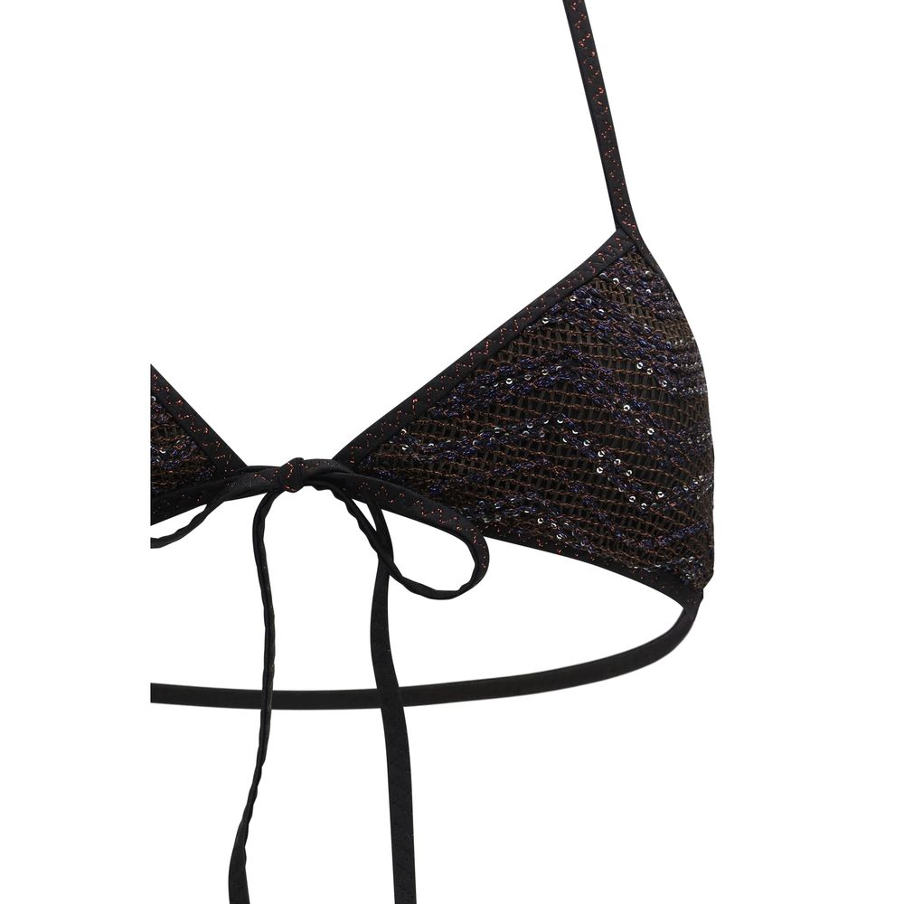 Brown Viscose Bikini - ventzia