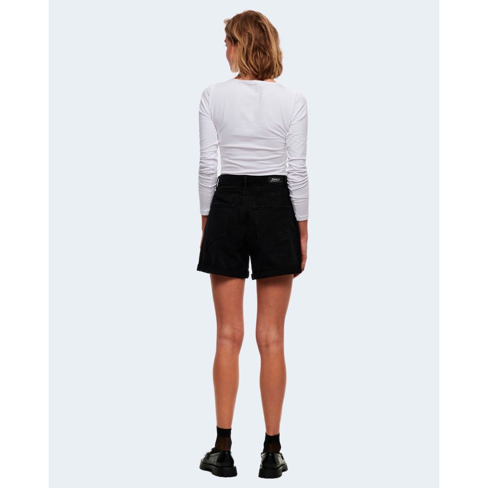 White Cotton Long Sleeve T-Shirt - ventzia