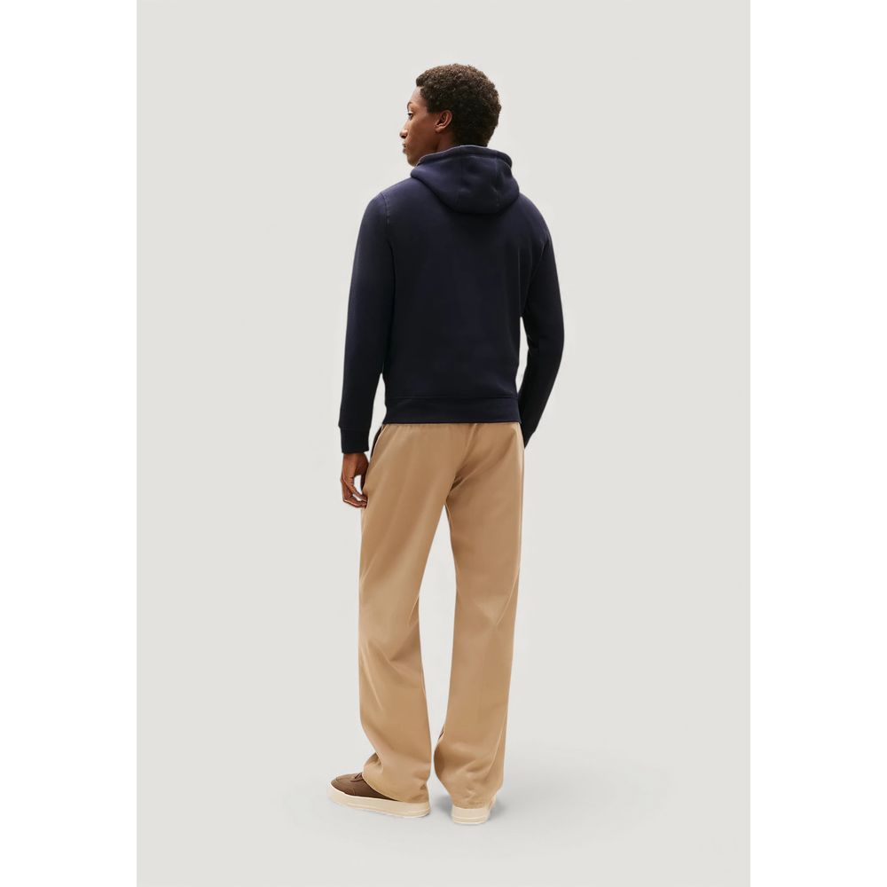 Blue Cotton Hoodie - ventzia