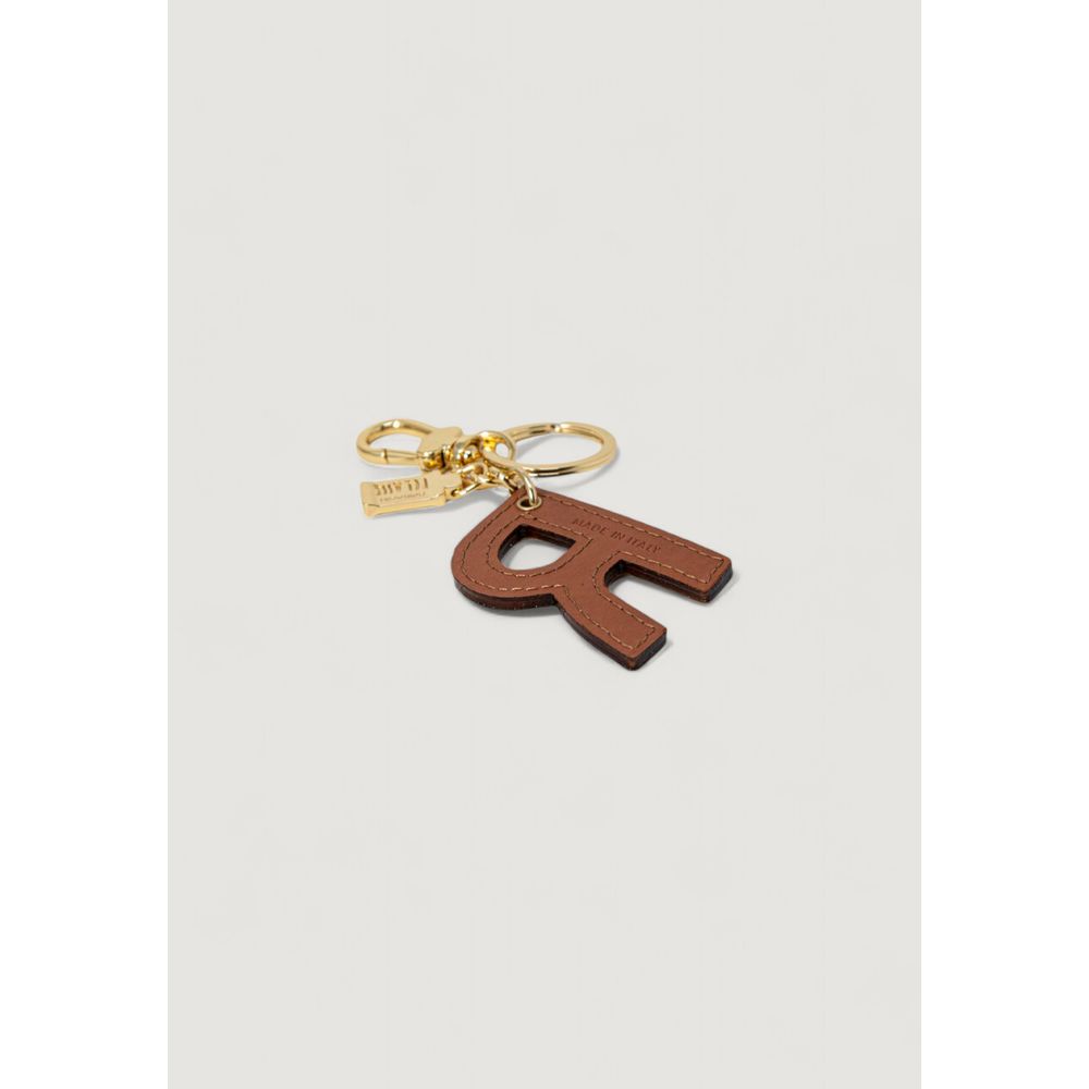 Beige Leather Keychain - ventzia