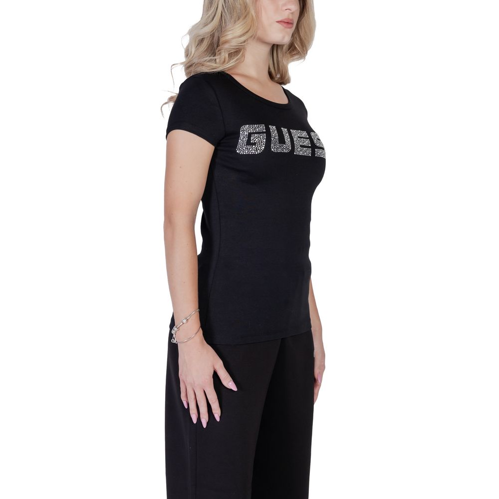 Black Cotton T-Shirt - ventzia