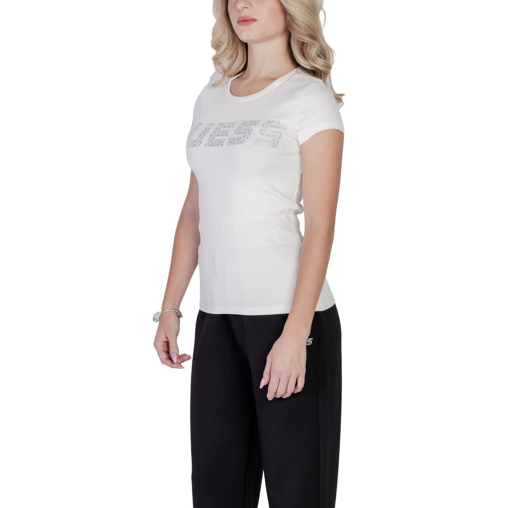 Cream Cotton T-Shirt - ventzia