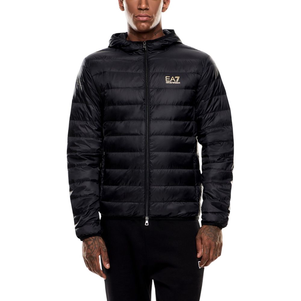 Bicolor Polyamide Full-Length Jacket - ventzia