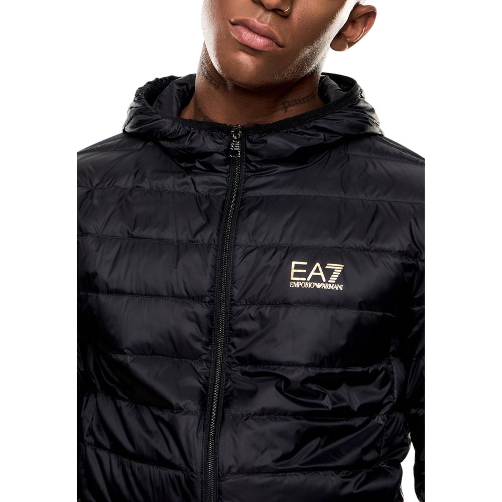Bicolor Polyamide Full-Length Jacket - ventzia