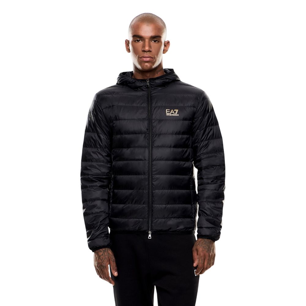 Bicolor Polyamide Full-Length Jacket - ventzia