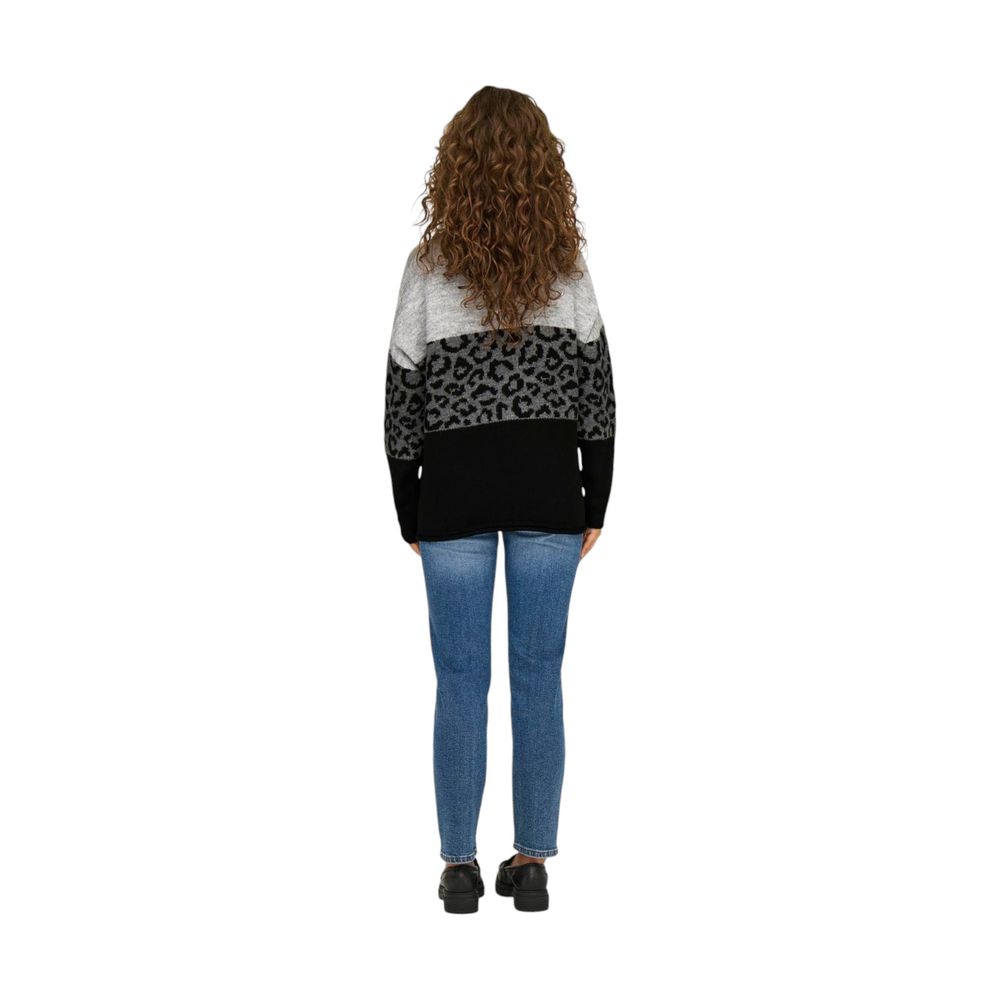 Gray Marabou Sweatshirt - ventzia