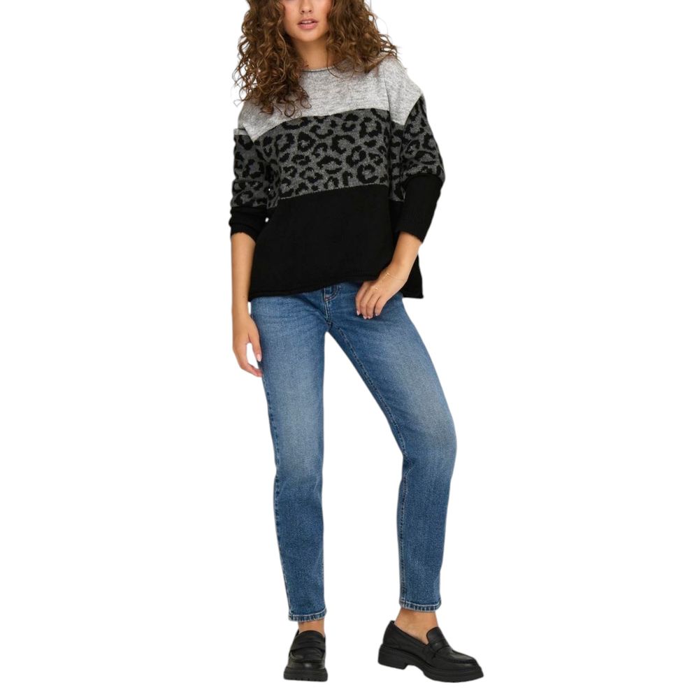 Gray Marabou Sweatshirt - ventzia