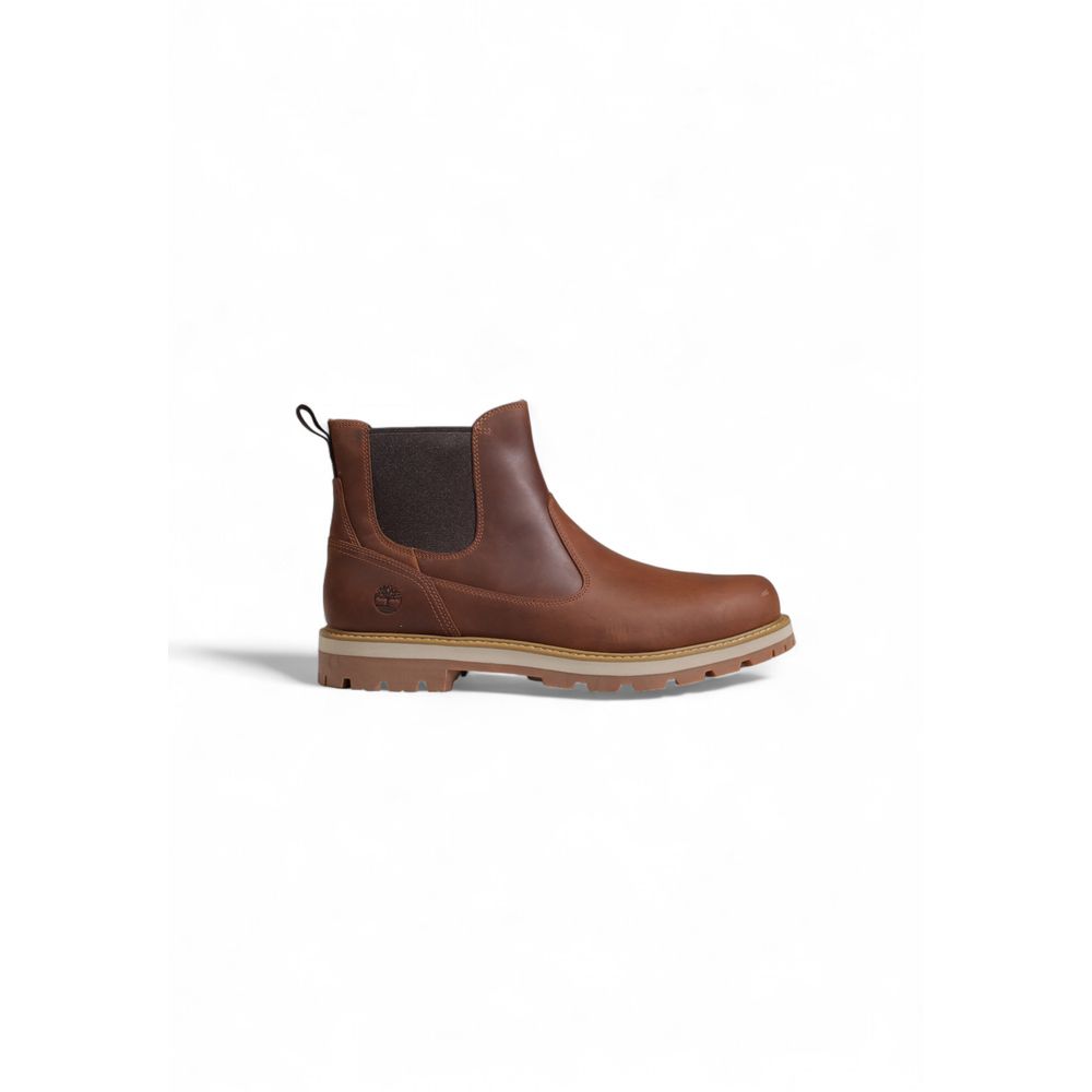 Brown Suede Leather Chelsea Boots - ventzia