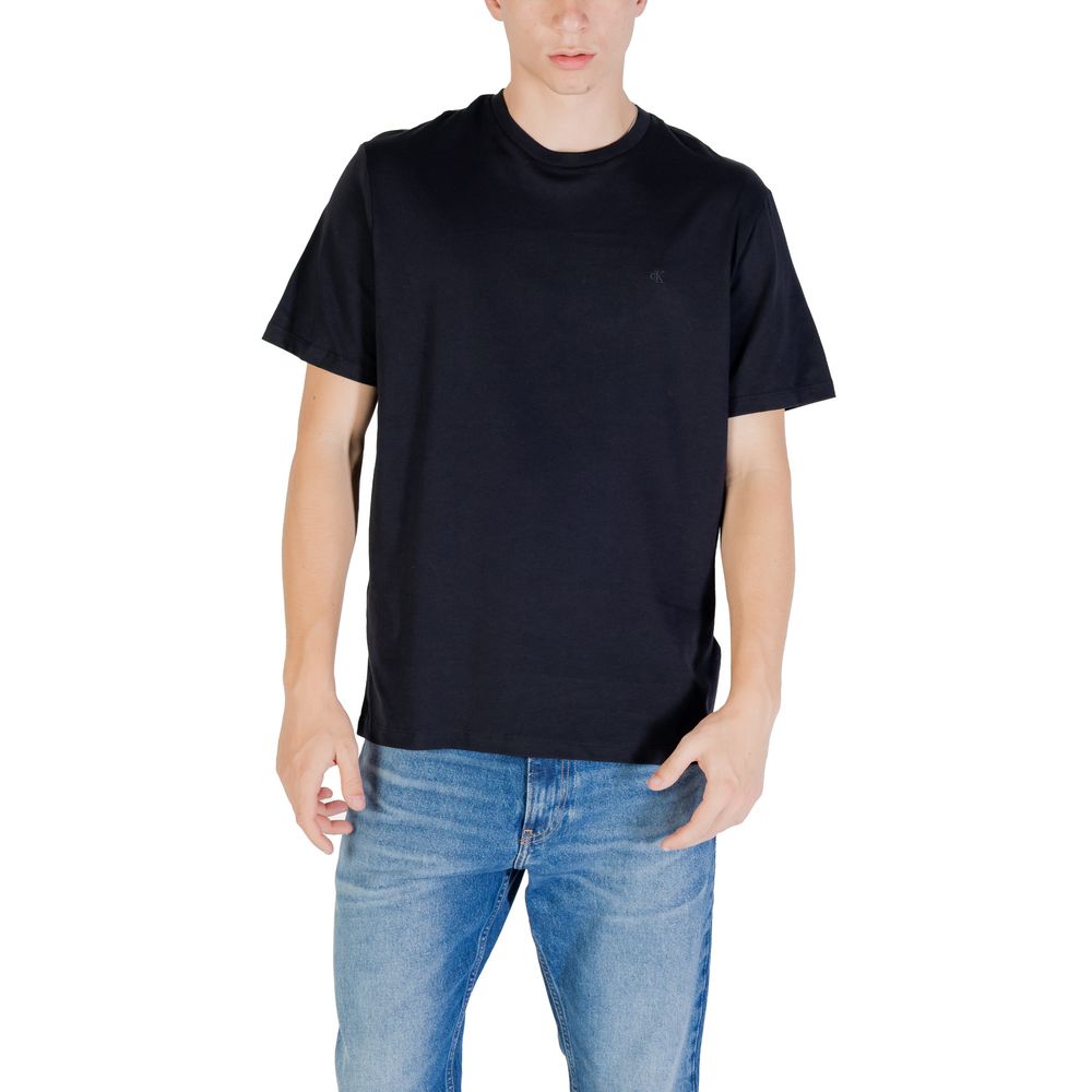 Gray Cotton T-Shirt - ventzia