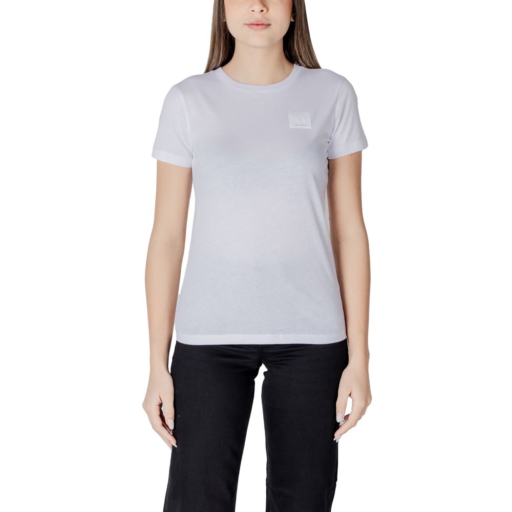 White Cotton T-Shirt - ventzia