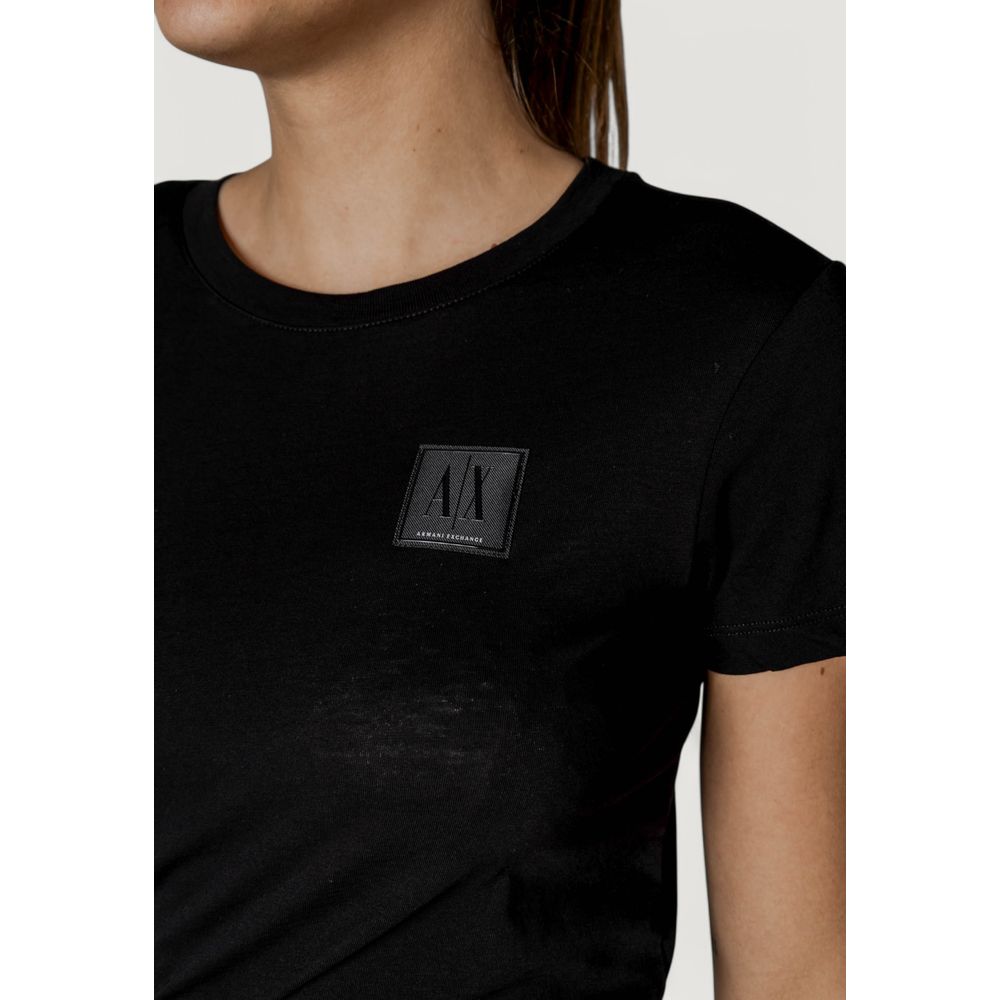 Black Cotton T-Shirt - ventzia