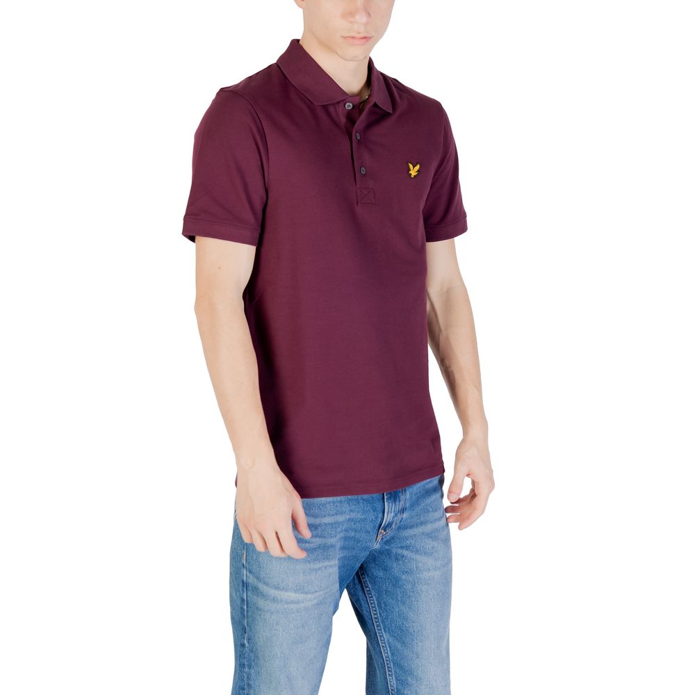 Bordeaux Cotton Polo Shirt - ventzia