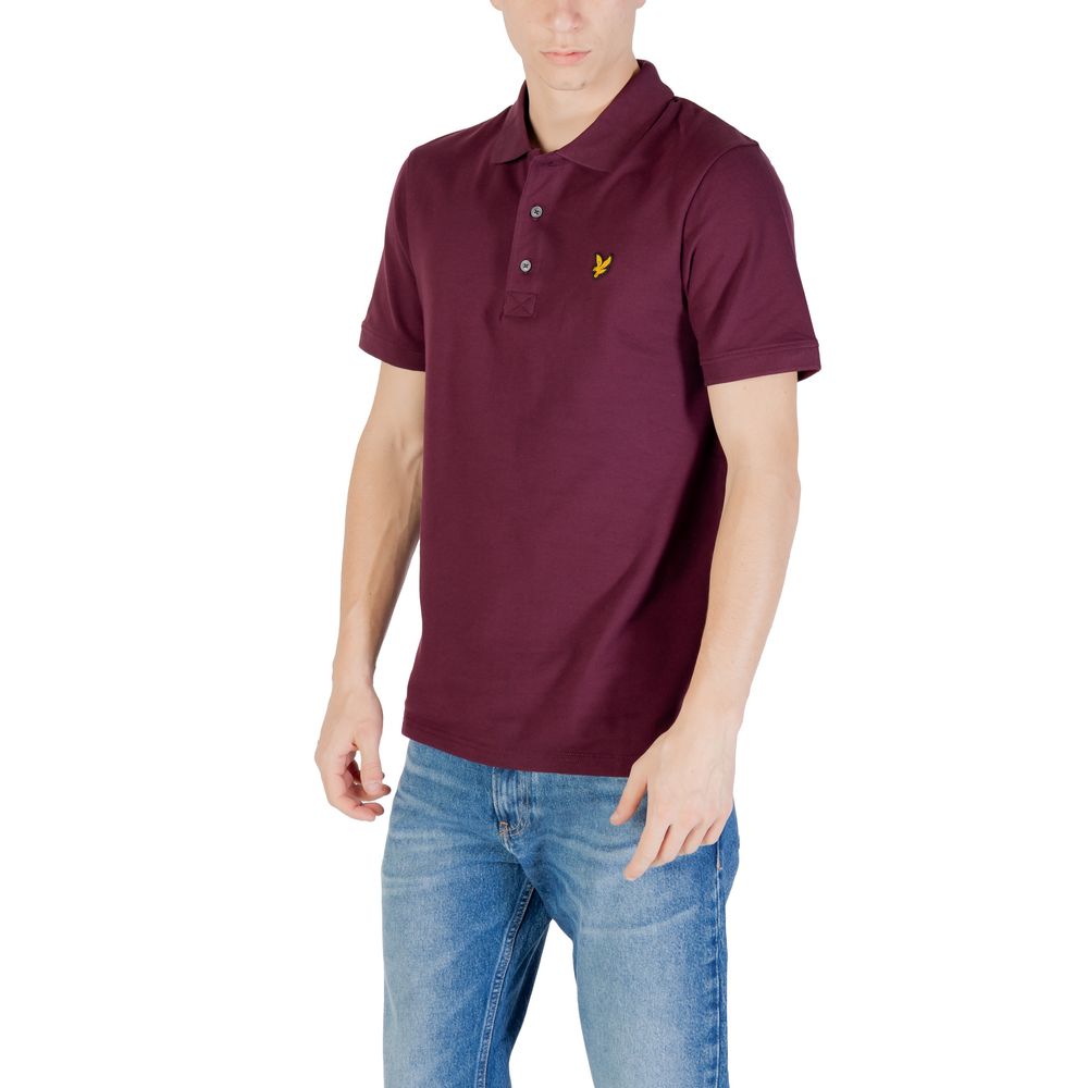 Bordeaux Cotton Polo Shirt - ventzia