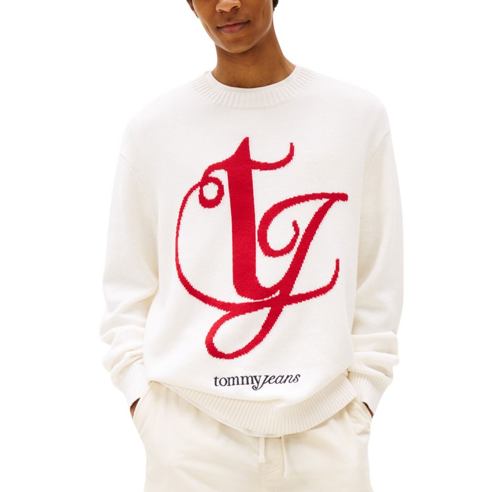 Cream Recycled Cotton Sweatshirt - ventzia