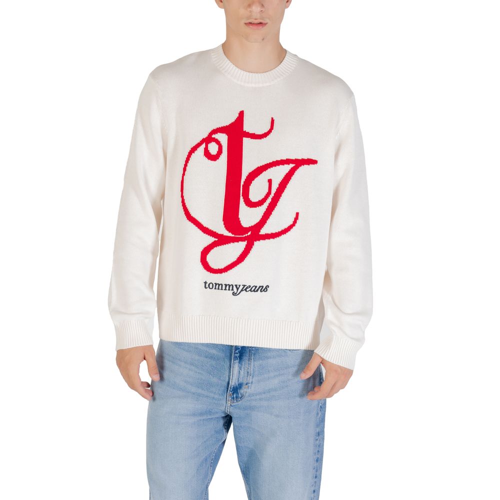 Cream Recycled Cotton Sweatshirt - ventzia