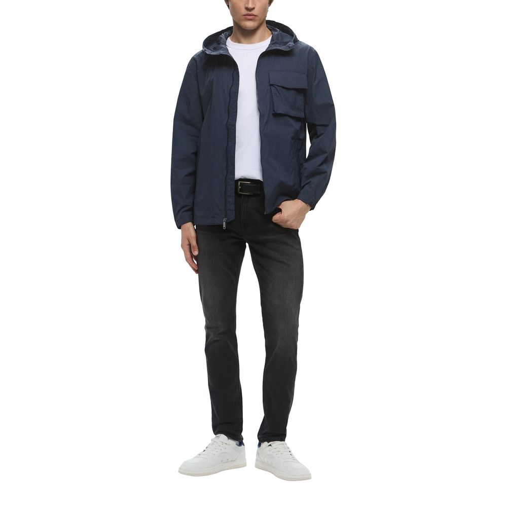 Black Cotton Skinny Jeans - ventzia