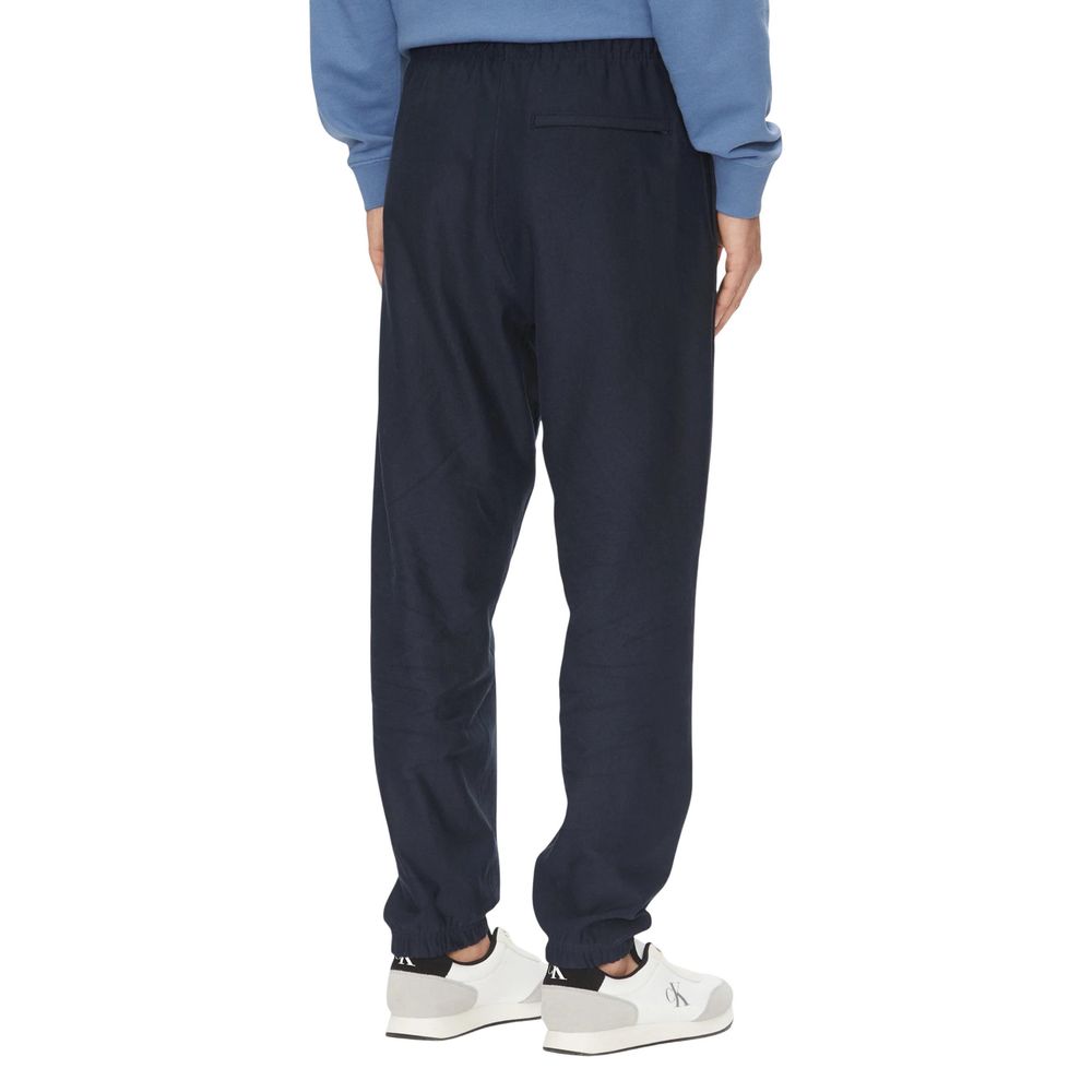 Blue Cotton Joggers (Workout Pants) - ventzia