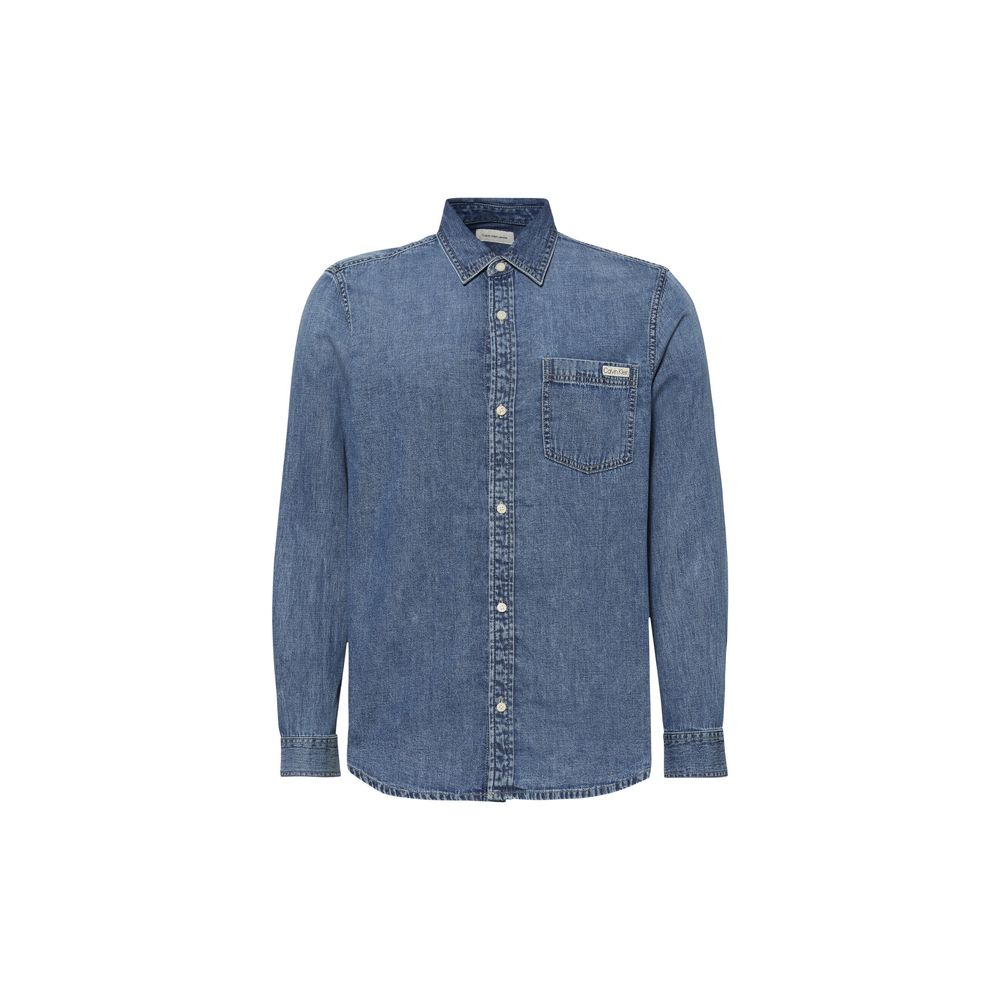 Blue Denim Shirt - ventzia