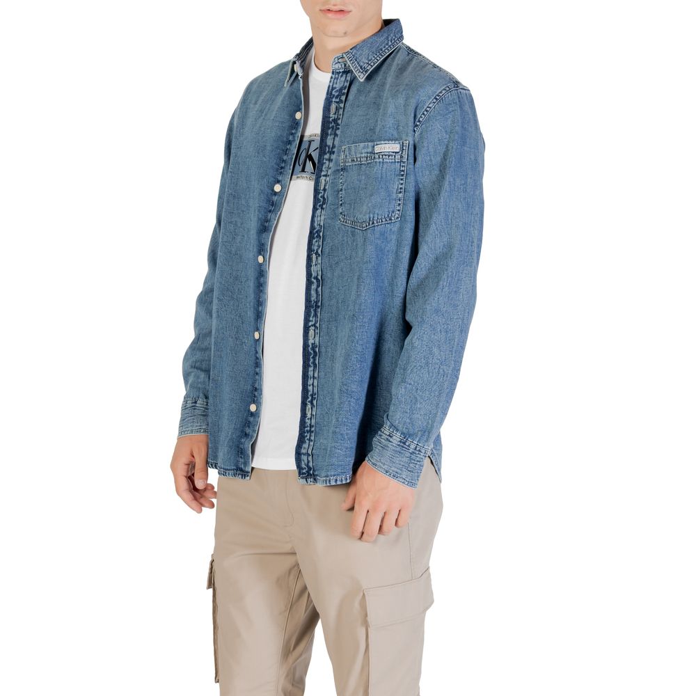 Blue Denim Shirt - ventzia