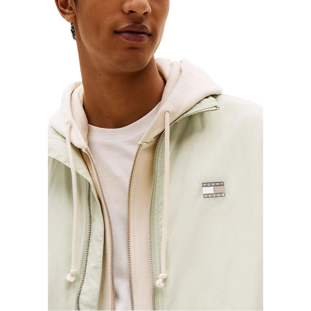 Bicolor Recycled Polyamide Bomber - ventzia