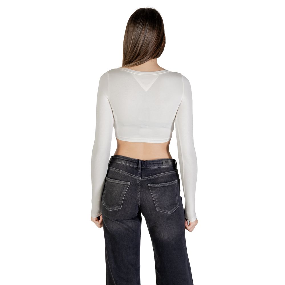 White Recycled Cotton Sportswear - ventzia