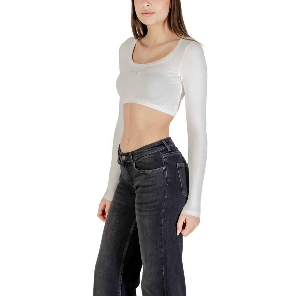 White Recycled Cotton Sportswear - ventzia