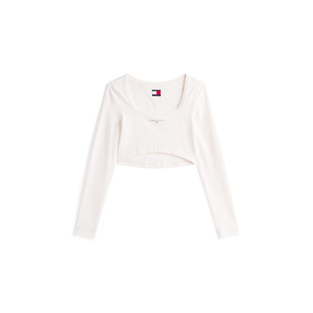 White Recycled Cotton Sportswear - ventzia