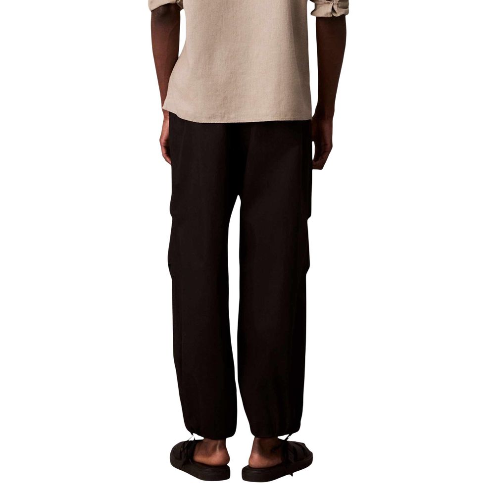 Black Cotton Joggers (Workout Pants) - ventzia