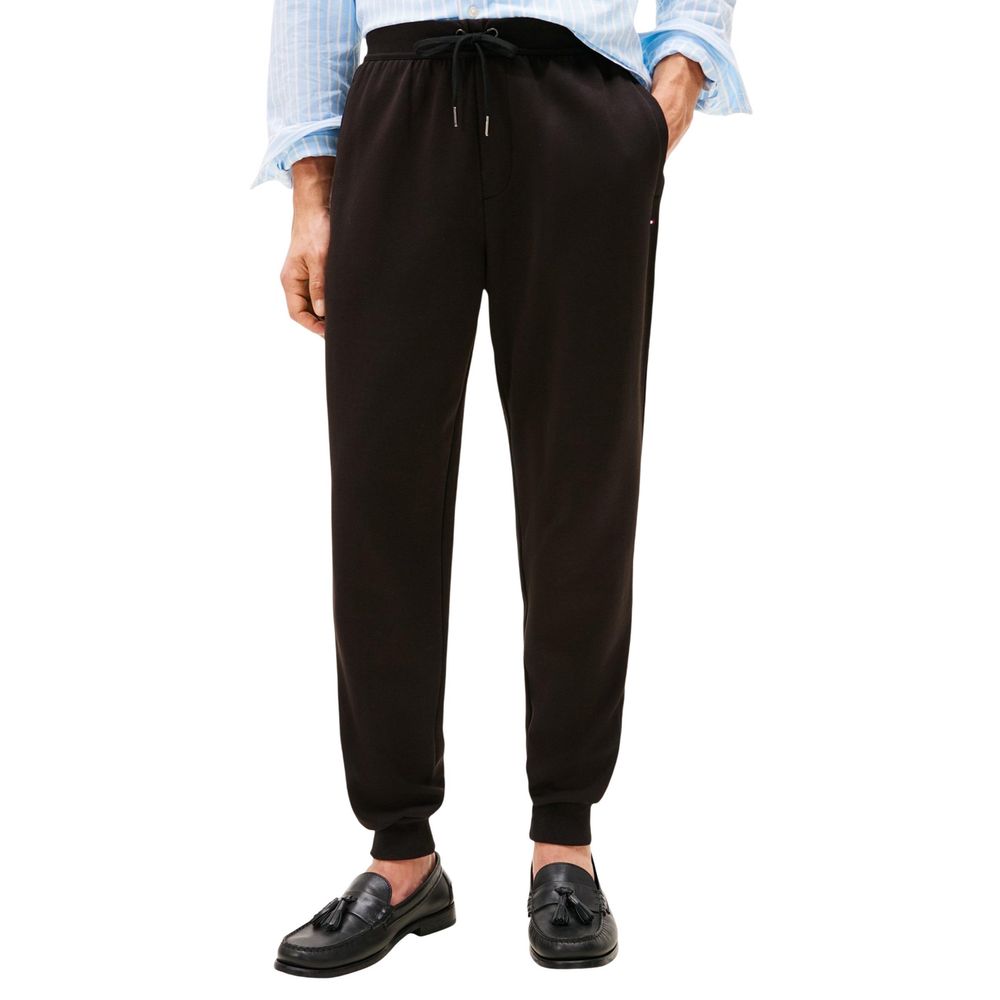 Black Cotton Joggers (Workout Pants) - ventzia