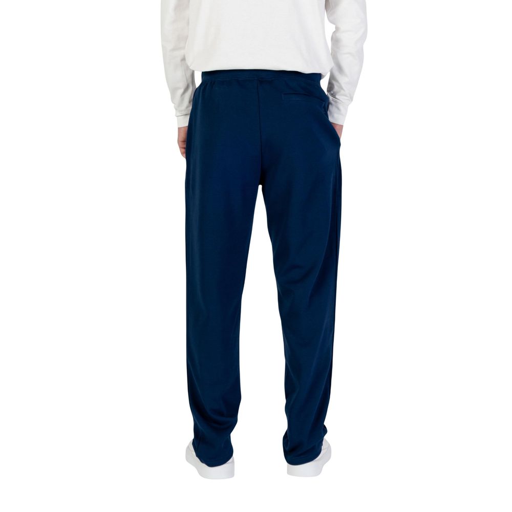 Blue Recycled Cotton Joggers (Workout Pants) - ventzia