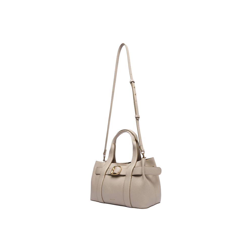 Gray Polyethylene Handbag - ventzia