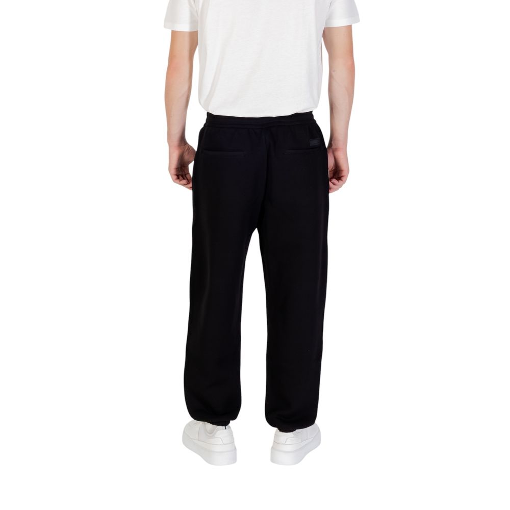Black Cotton Joggers (Workout Pants) - ventzia