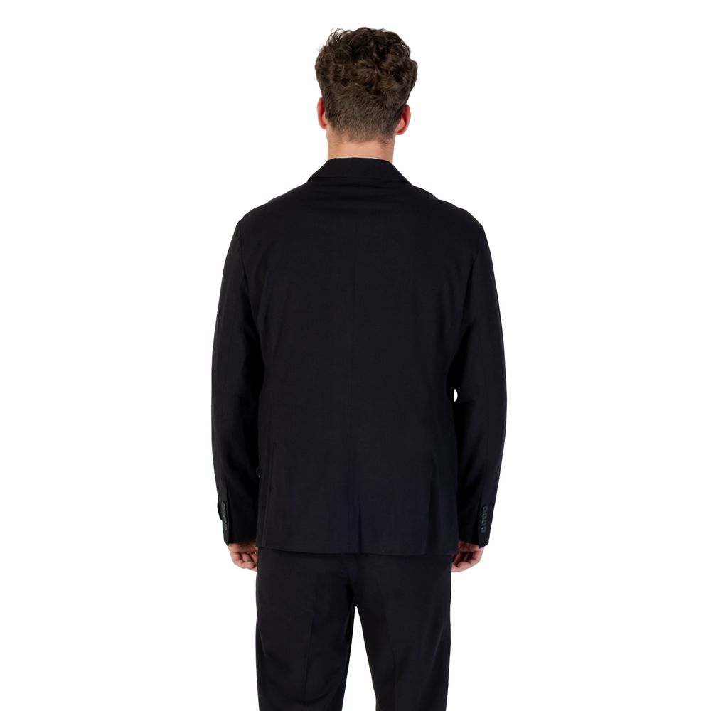 Black Lyocell Blazer - ventzia