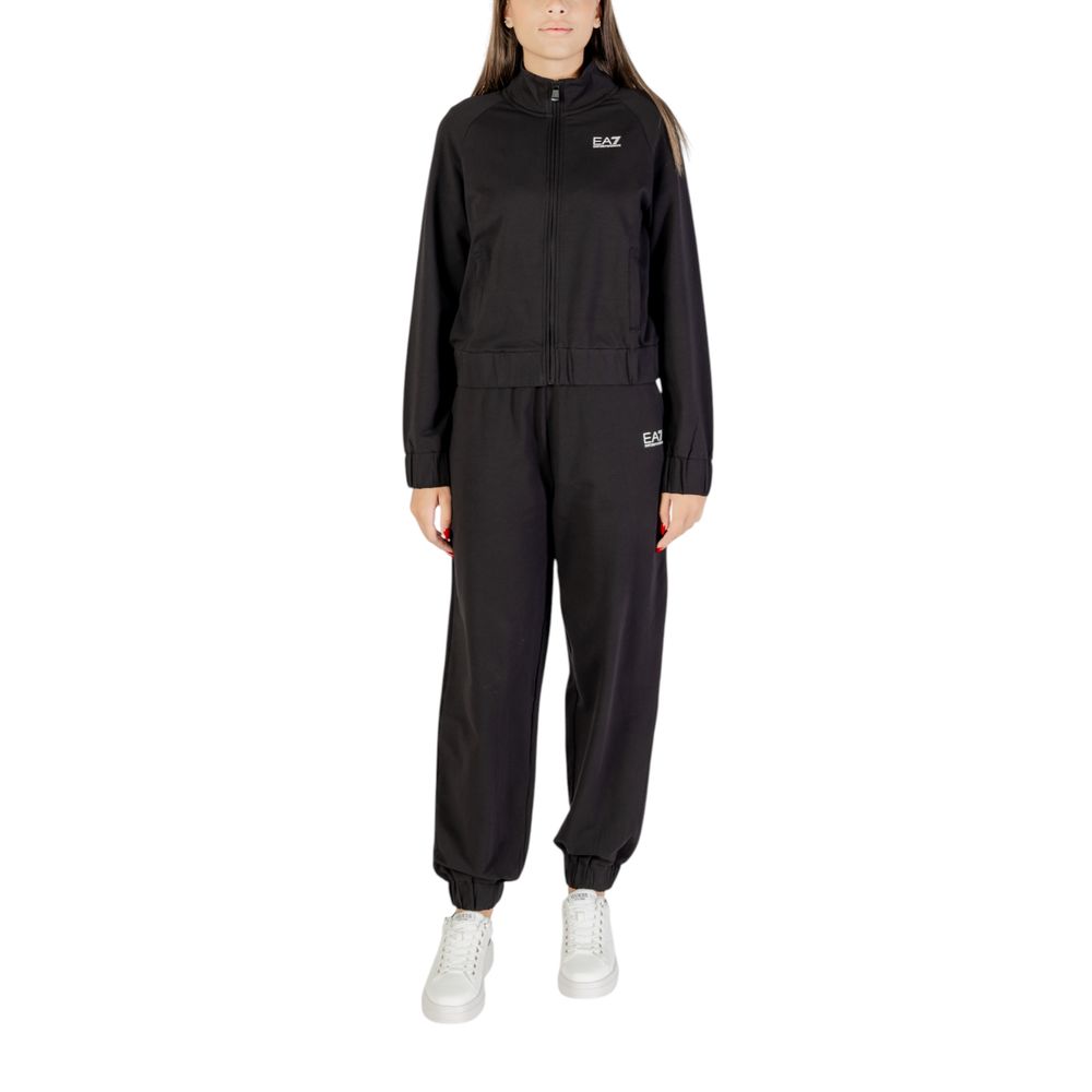 Black Cotton Tracksuit - ventzia