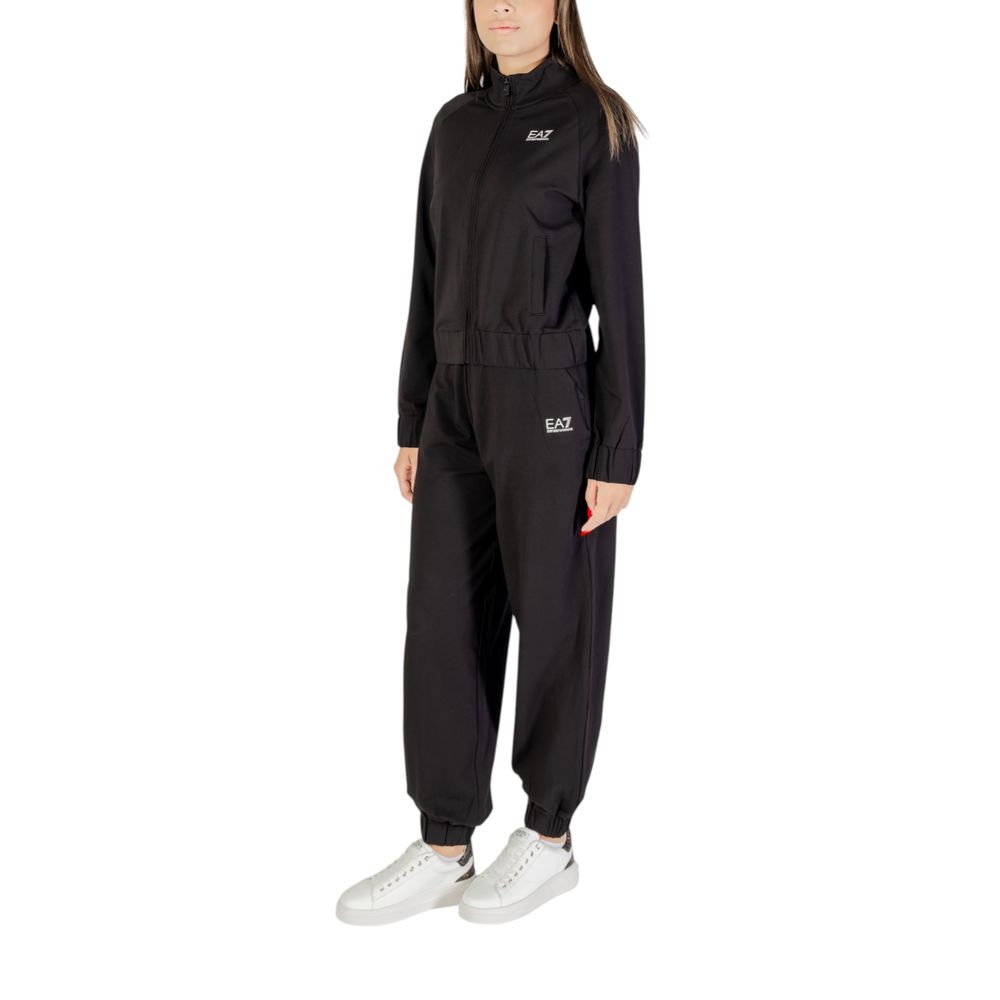 Black Cotton Tracksuit - ventzia