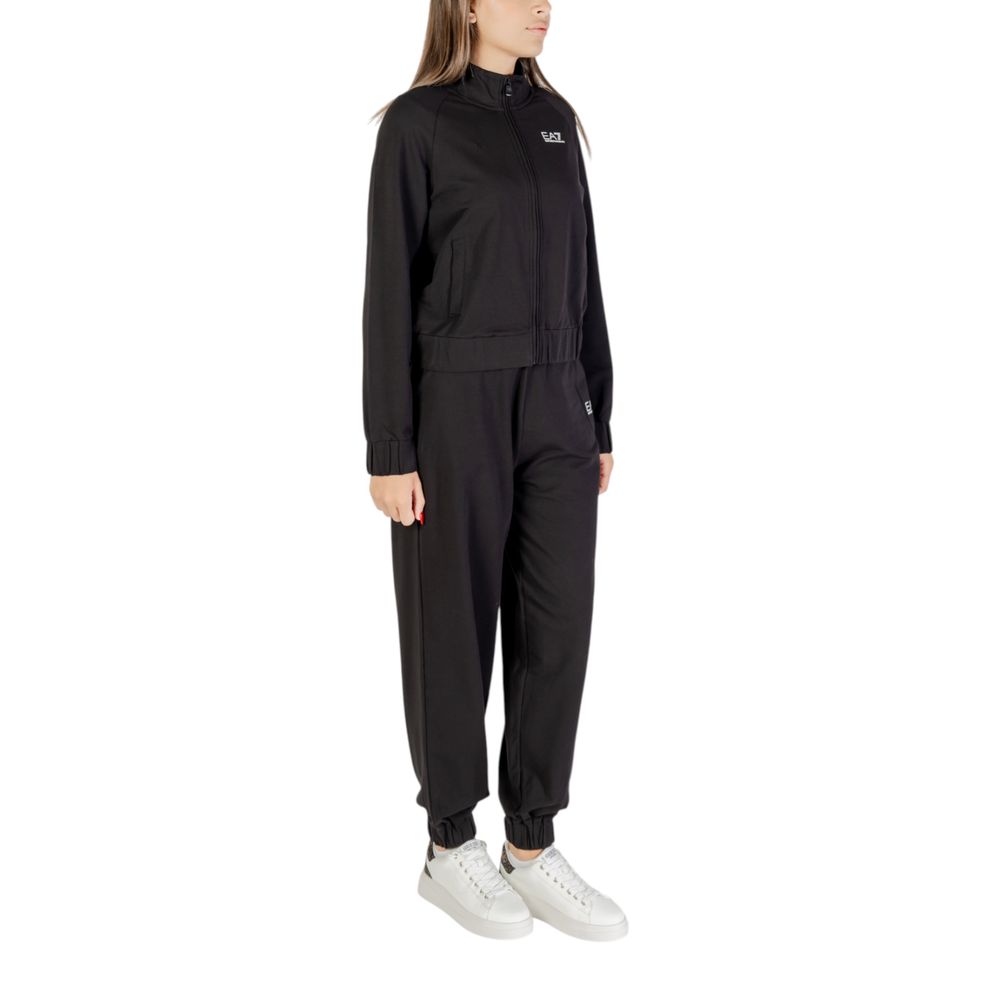 Black Cotton Tracksuit - ventzia