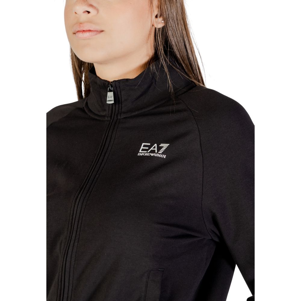 Black Cotton Tracksuit - ventzia