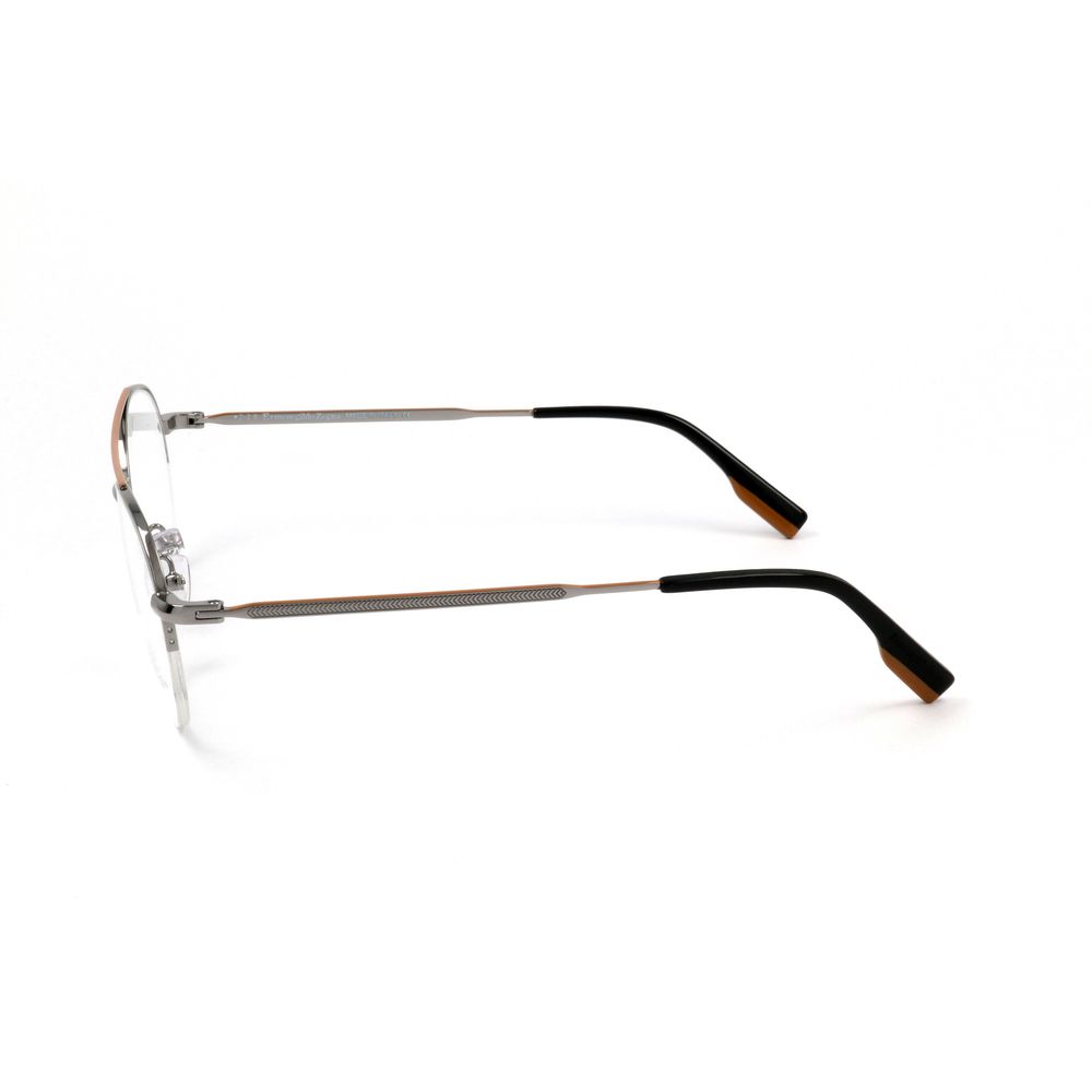 Gray Metal Glasses (Frames) - ventzia