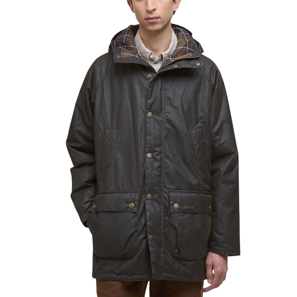 Green Cotton Parka - ventzia