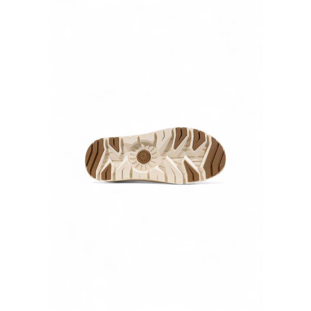 Beige Suede Leather Clogs - ventzia