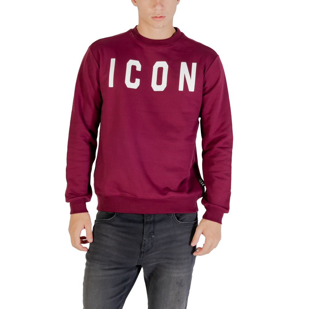 Bordeaux Cotton Sweatshirt - ventzia