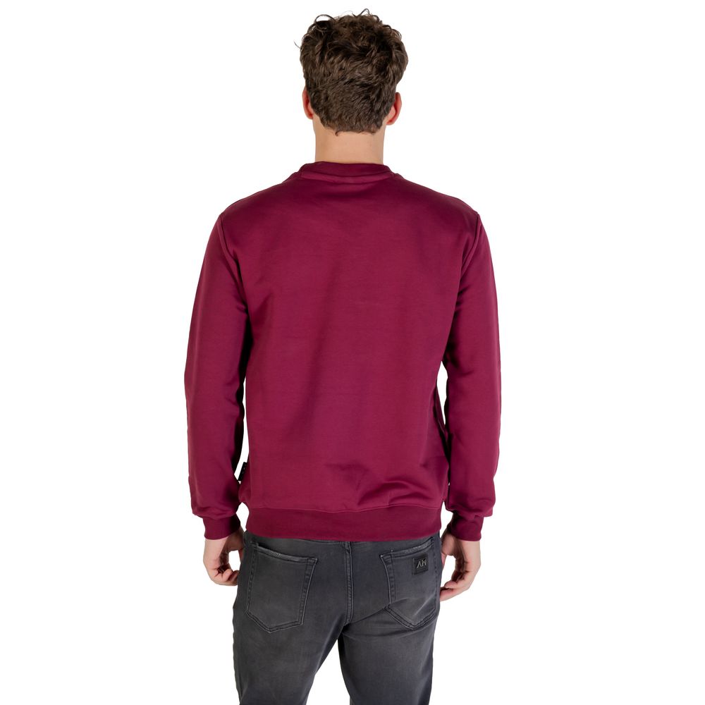 Bordeaux Cotton Sweatshirt - ventzia