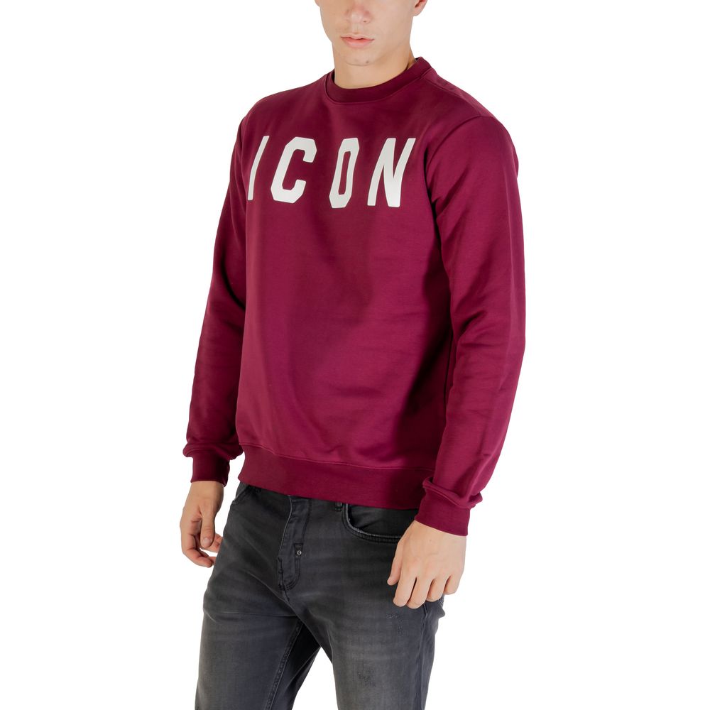Bordeaux Cotton Sweatshirt - ventzia