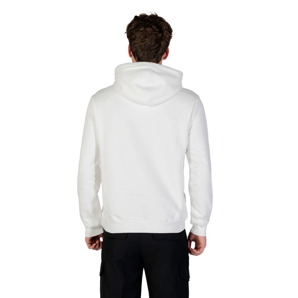 Black And White Cotton Hoodie - ventzia