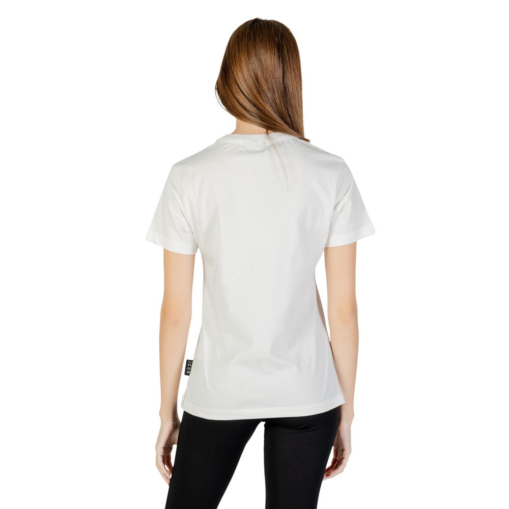 Cream Cotton T-Shirt - ventzia