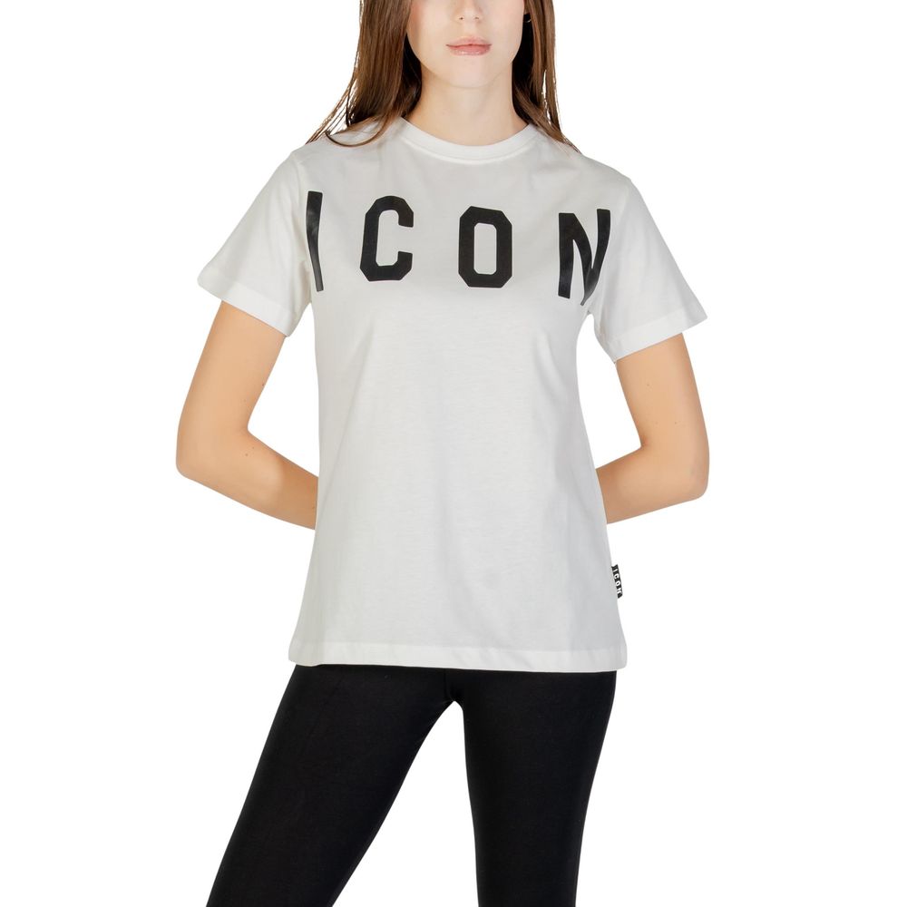 Cream Cotton T-Shirt - ventzia