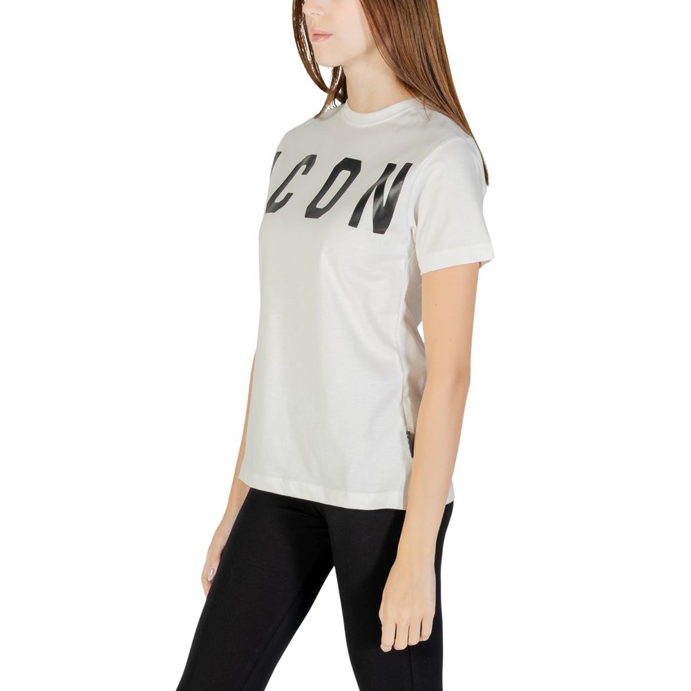 Cream Cotton T-Shirt - ventzia