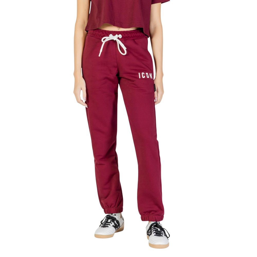 Bordeaux Cotton Joggers (Workout Pants) - ventzia