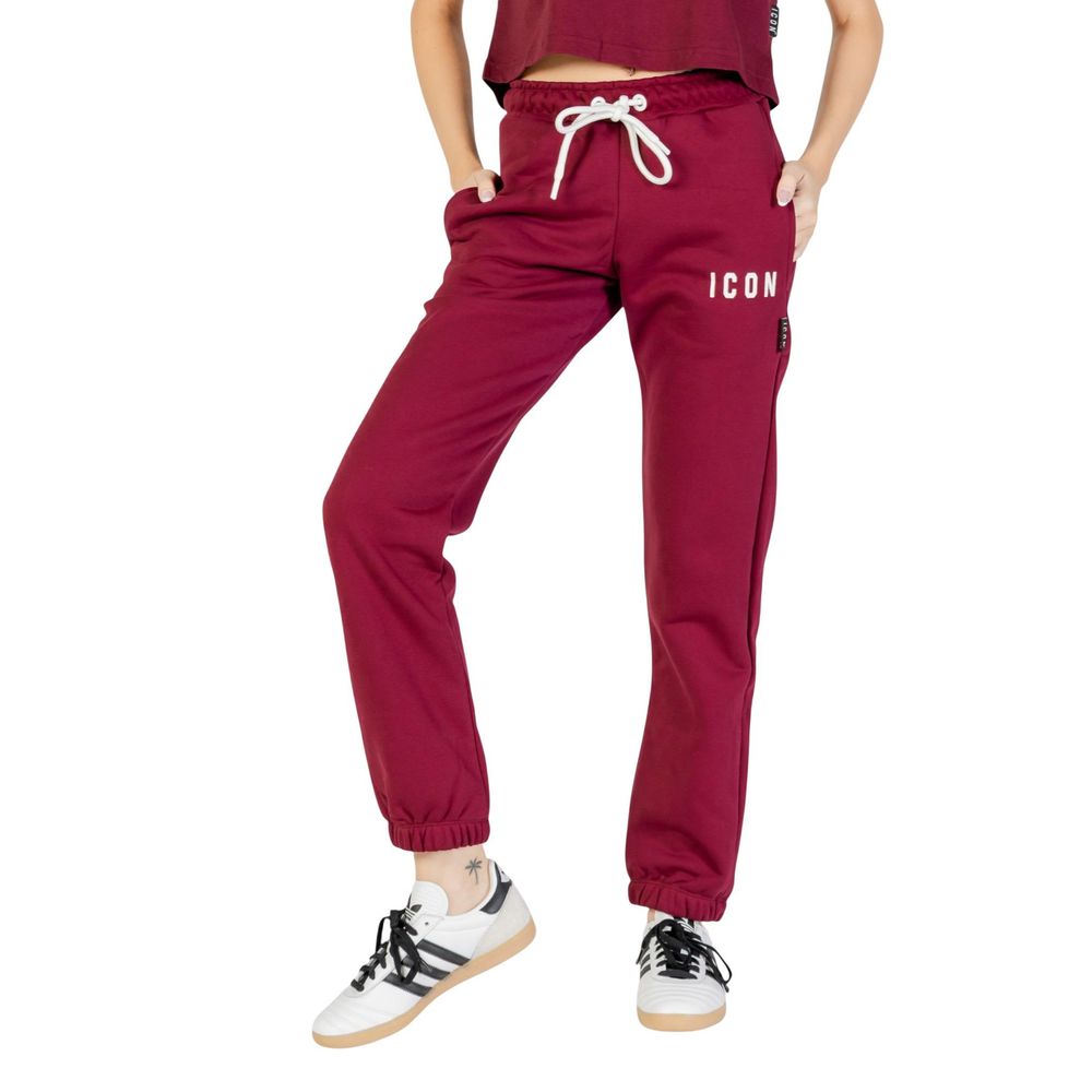 Bordeaux Cotton Joggers (Workout Pants) - ventzia